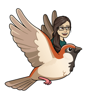 BitmoJo flying on a sparrow for an overview of the big picture.