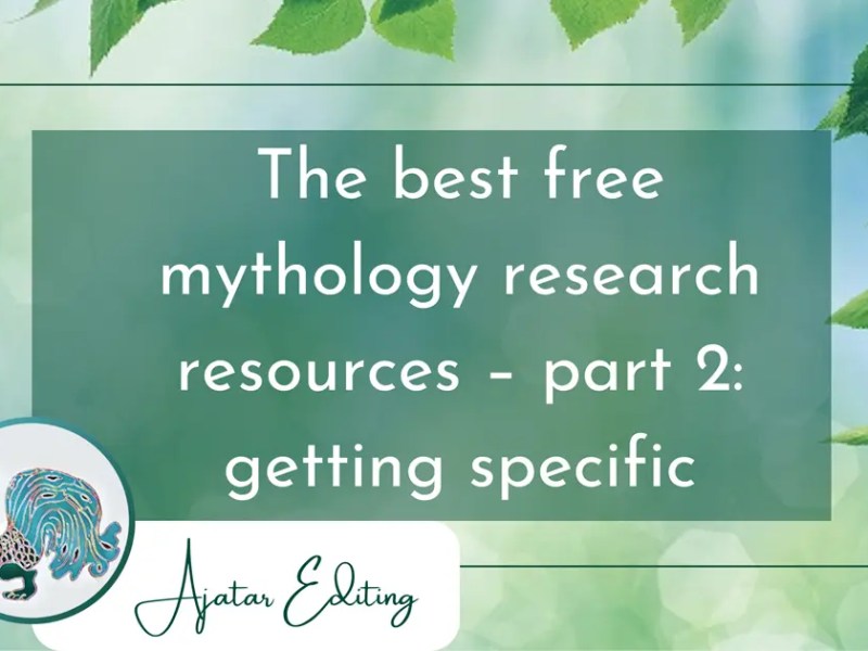 The best free mythology research resources – part 2: getting&nbsp;specific