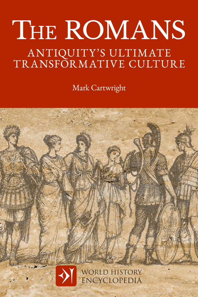 Book Cover -- The Romans: Antiquity's ultimate transformative culture, by Mark Cartwright